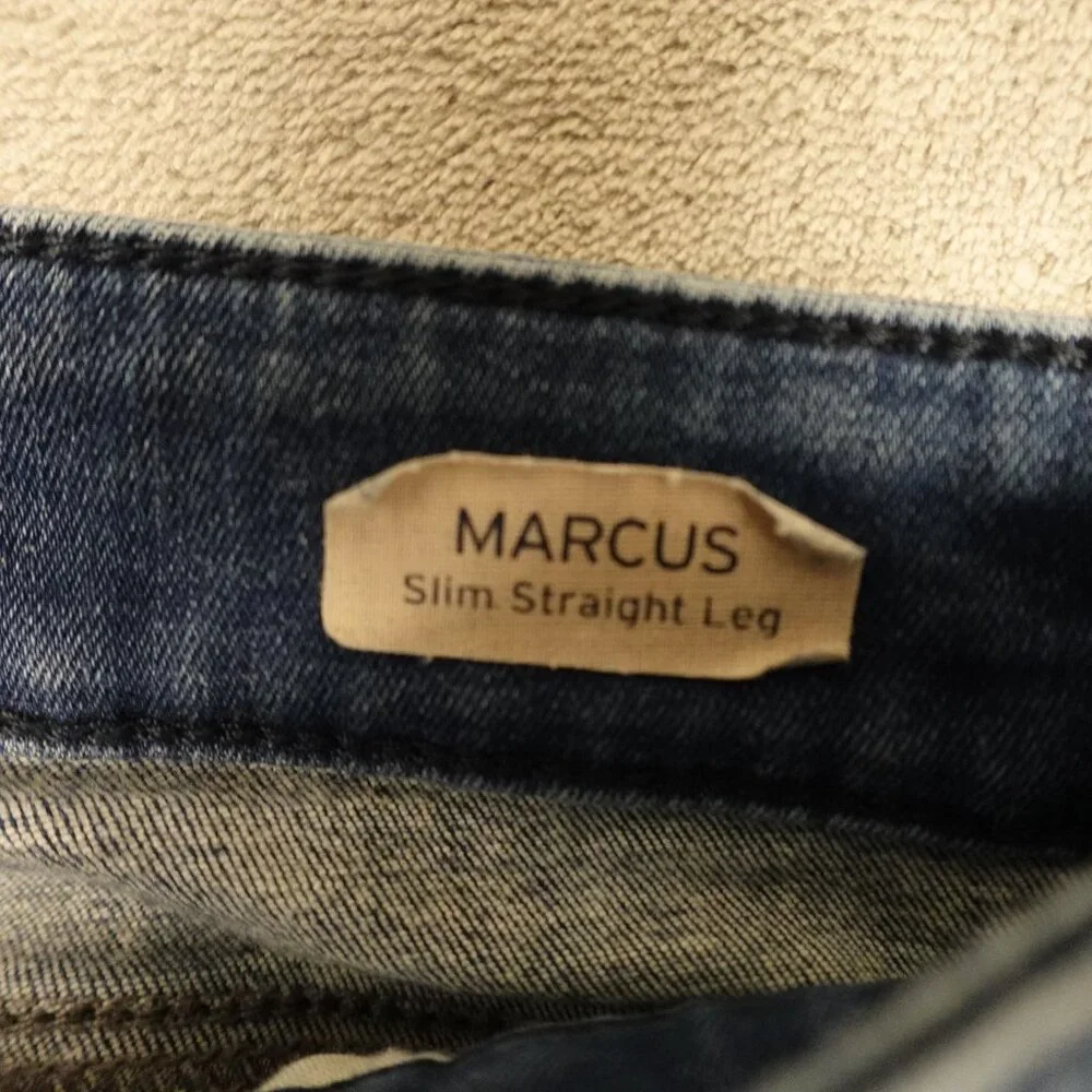 Mavi jeans Marcus slim straight leg men's 32x32 blue denim‎